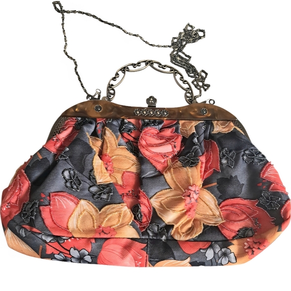 Handbags - Vintage Floral Embroidered Women's Handbag